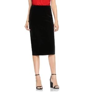 Vince Camuto Velvet Tube Skirt